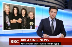 Alice Cooper Group in the United Kingdom